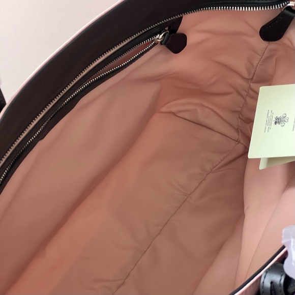 Burberry Medium Logo Print Nylon Tote in Rose Beige - Picture 9 of 13